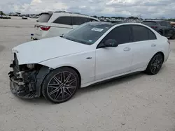 Vehiculos salvage en venta de Copart San Antonio, TX: 2023 Mercedes-Benz C 43 AMG