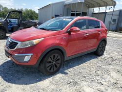 Salvage cars for sale from Copart Tifton, GA: 2012 KIA Sportage SX