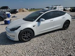 Salvage cars for sale at Taylor, TX auction: 2023 Tesla Model 3