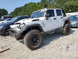 Jeep salvage cars for sale: 2017 Jeep Wrangler Unlimited Sport