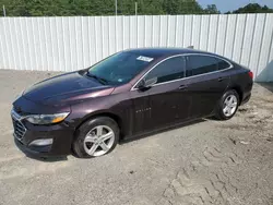 Chevrolet salvage cars for sale: 2020 Chevrolet Malibu LS