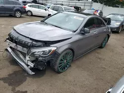 Salvage cars for sale at New Britain, CT auction: 2017 Mercedes-Benz CLA 250 4matic