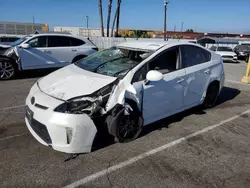 Salvage cars for sale at Van Nuys, CA auction: 2012 Toyota Prius