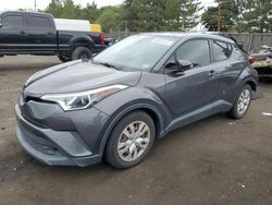 Salvage cars for sale at Denver, CO auction: 2019 Toyota C-HR XLE