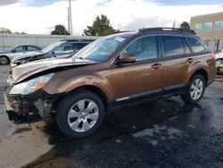 2011 Subaru Outback 2.5I Premium en venta en Littleton, CO