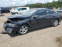 Chevrolet salvage cars for sale: 2018 Chevrolet Malibu LS