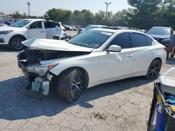 Salvage cars for sale at Lexington, KY auction: 2015 Infiniti Q50 Base