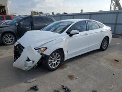 Salvage cars for sale at Kansas City, KS auction: 2019 Ford Fusion SE