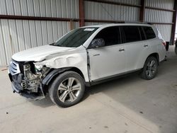 Toyota salvage cars for sale: 2011 Toyota Highlander Limited