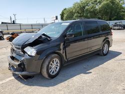 Salvage cars for sale at Oklahoma City, OK auction: 2016 Dodge Grand Caravan SXT