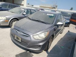 Salvage cars for sale at Kansas City, KS auction: 2014 Hyundai Accent GLS