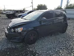 Salvage cars for sale at Windsor, NJ auction: 2012 Chevrolet Sonic LT