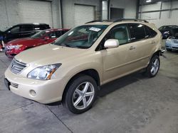 Lexus salvage cars for sale: 2008 Lexus RX 400H