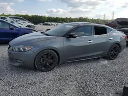 Salvage cars for sale at Memphis, TN auction: 2017 Nissan Maxima 3.5S