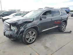 Salvage cars for sale at Grand Prairie, TX auction: 2017 GMC Acadia Denali