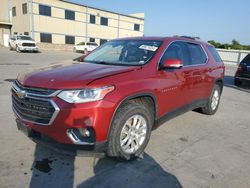 Salvage cars for sale at Wilmer, TX auction: 2018 Chevrolet Traverse LT