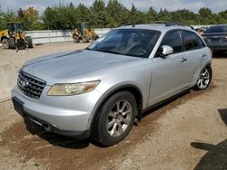 Salvage cars for sale from Copart Elgin, IL: 2008 Infiniti FX35