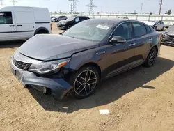 Salvage cars for sale at Elgin, IL auction: 2020 KIA Optima LX