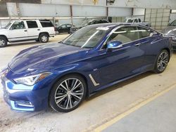 Infiniti salvage cars for sale: 2018 Infiniti Q60 Luxe 300