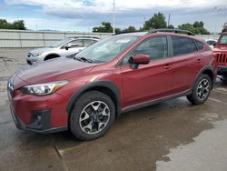 Subaru salvage cars for sale: 2019 Subaru Crosstrek Premium