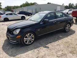 Mercedes-Benz salvage cars for sale: 2012 Mercedes-Benz C 250