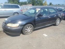 Salvage cars for sale at Finksburg, MD auction: 2002 Honda Accord SE