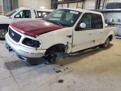 Ford salvage cars for sale: 2001 Ford F150 Supercrew