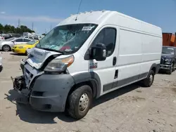 Salvage trucks for sale at Bridgeton, MO auction: 2014 Dodge 2014 RAM Promaster 2500 2500 High