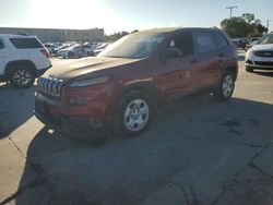 Salvage cars for sale at Wilmer, TX auction: 2016 Jeep Cherokee Sport