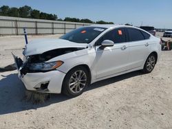 Salvage cars for sale at New Braunfels, TX auction: 2019 Ford Fusion SE