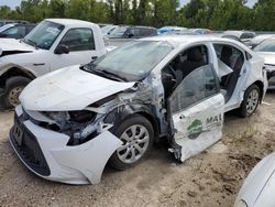 Salvage cars for sale at Houston, TX auction: 2022 Toyota Corolla LE