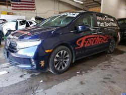 Salvage cars for sale at Ham Lake, MN auction: 2021 Honda Odyssey EXL