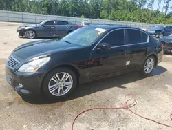 Salvage cars for sale at Harleyville, SC auction: 2015 Infiniti Q40