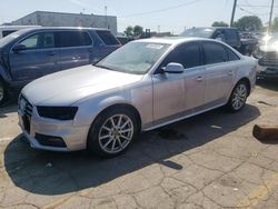 Salvage cars for sale at Chicago Heights, IL auction: 2015 Audi A4 Premium