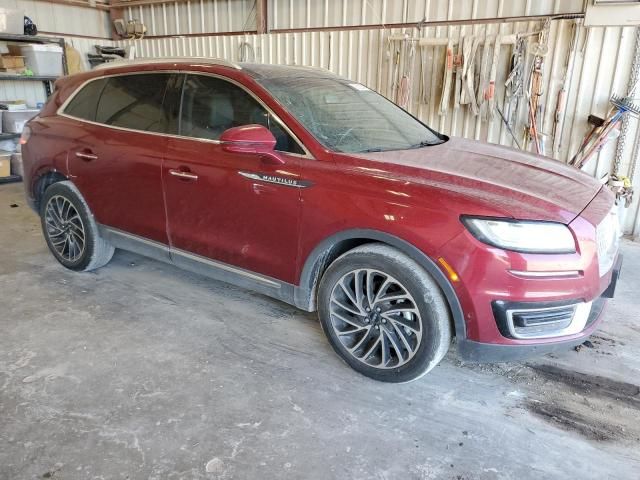 2019 Lincoln Nautilus Reserve