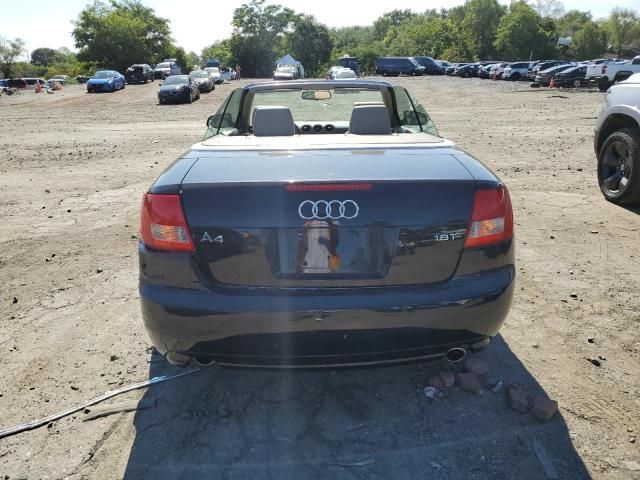 2004 Audi A4 1.8 Cabriolet