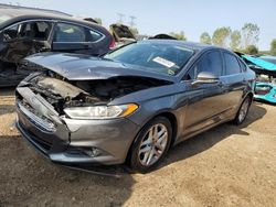 Salvage cars for sale at Elgin, IL auction: 2013 Ford Fusion SE