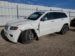 Jeep Grand Cherokee Vehiculos salvage en venta: 2014 Jeep Grand Cherokee Overland