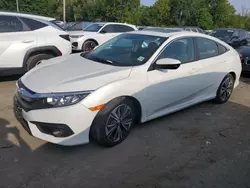 Salvage cars for sale at Marlboro, NY auction: 2017 Honda Civic EX