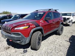 Salvage cars for sale at Reno, NV auction: 2016 Jeep Cherokee Trailhawk