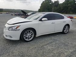 Salvage cars for sale at Concord, NC auction: 2009 Nissan Maxima S