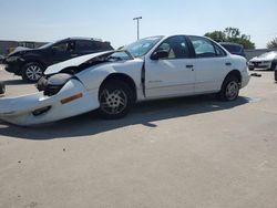 Salvage cars for sale at Wilmer, TX auction: 1997 Pontiac Sunfire SE