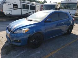 Salvage cars for sale at Sikeston, MO auction: 2010 Toyota Corolla Matrix S