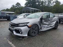 Salvage cars for sale at Savannah, GA auction: 2018 Honda Civic EX