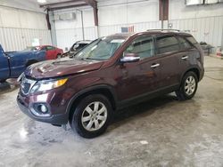 Salvage cars for sale at Franklin, WI auction: 2013 KIA Sorento LX