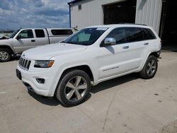 Salvage cars for sale at Milwaukee, WI auction: 2015 Jeep Grand Cherokee Overland