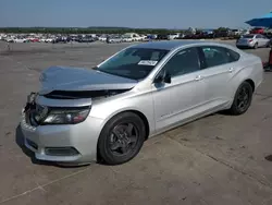 2016 Chevrolet Impala LS en venta en Grand Prairie, TX