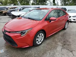 Salvage cars for sale at Bridgeton, MO auction: 2020 Toyota Corolla LE