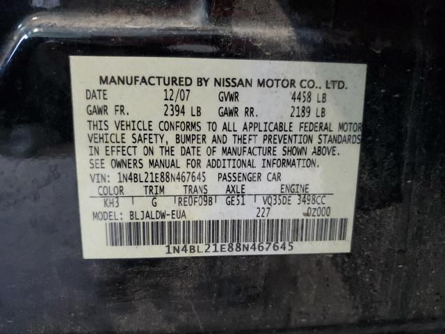 2008 Nissan Altima 3.5SE