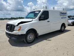 Salvage trucks for sale at Arcadia, FL auction: 2017 Nissan NV 1500 S